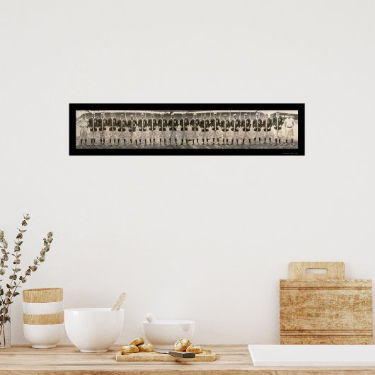 St. Louis Browns Team Foto 1909 Poster (Keuken)