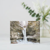 St. Louis Canyon Starved Rock State Park Briefkaar Briefkaart (Staand voorkant)