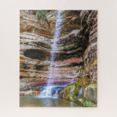 St. Louis Canyon, Starved Rock State Park Legpuzzel (Verticaal)