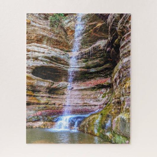 St. Louis Canyon, Starved Rock State Park Legpuzzel (Verticaal)