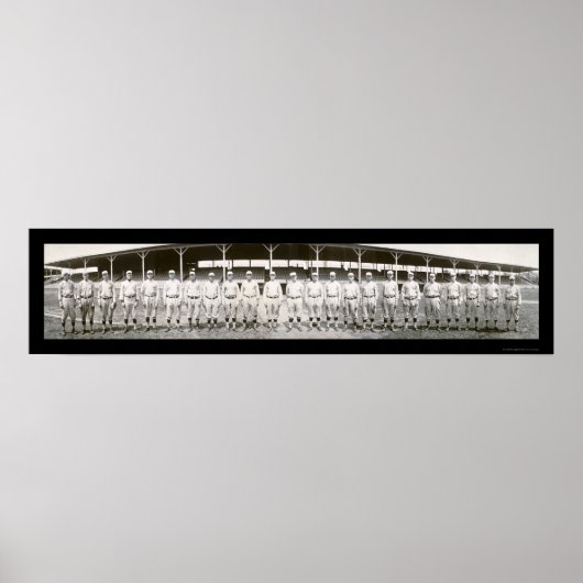 St. Louis Cardinals Foto 1910 Poster (Voorkant)