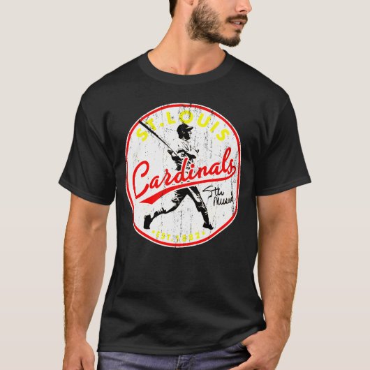 St. Louis Cardinals Stan Musial T-shirt (Voorkant)