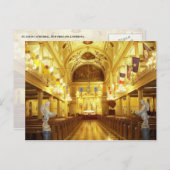 St. Louis Cathedral (binnenland), New Orleans, LA Briefkaart (Voorkant / Achterkant)