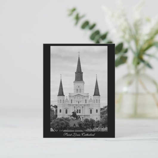 St. Louis Cathedral Briefkaart (Staand voorkant)