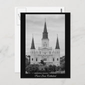 St. Louis Cathedral Briefkaart (Voorkant / Achterkant)