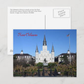 St. Louis Cathedral, Briefkaart New Orleans (Voorkant / Achterkant)