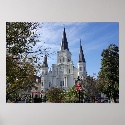 St. Louis Cathedral - Frans kwartier, New Orleans Poster (Voorkant)