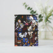 St. Louis Cathedral Glas in lood Briefkaart (Staand voorkant)