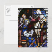 St. Louis Cathedral Glas in lood Briefkaart (Voorkant / Achterkant)