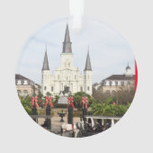 St. Louis Cathedral, Jackson Square, New Orleans. Ornament (achterkant)