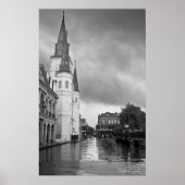 St. Louis Cathedral Jackson Square New Orleans Poster (Voorkant)