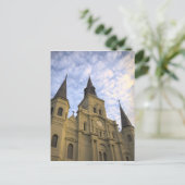St. Louis Cathedral New Orleans Briefkaart (Staand voorkant)