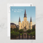 St. Louis Cathedral New Orleans Briefkaart (Voorkant / Achterkant)