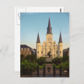 St. Louis Cathedral New Orleans Briefkaart (Voorkant / Achterkant)