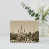 St. Louis Cathedral, New Orleans Briefkaart (Staand voorkant)