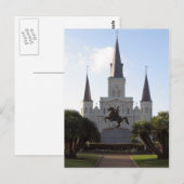 St. Louis Cathedral, New Orleans - Briefkaart (Voorkant / Achterkant)