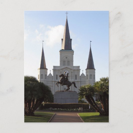 St. Louis Cathedral, New Orleans - Briefkaart (Voorkant)