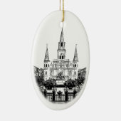 St. Louis Cathedral New Orleans Ornament (Rechts)