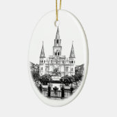 St. Louis Cathedral New Orleans Ornament (Links)