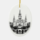 St. Louis Cathedral New Orleans Ornament (Voorkant)