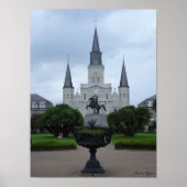 St. Louis Cathedral, New Orleans Poster (Voorkant)