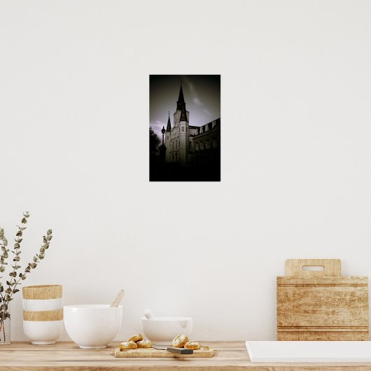St. Louis Cathedral Poster (Keuken)