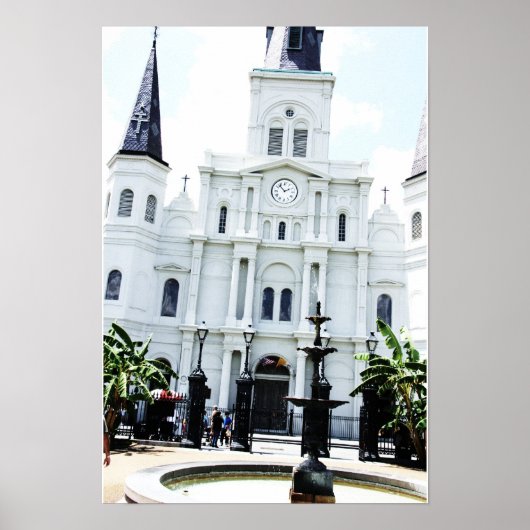 St. Louis Cathedral Poster (Voorkant)