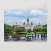 St. Louis Cathedral van het briefkaart van Artille (Voorkant)