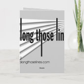 St. Louis Cathedral WENSKAART Kaart (Achterkant)