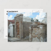 St Louis Cemetery #1 - New Orleans Briefkaart (Voorkant / Achterkant)