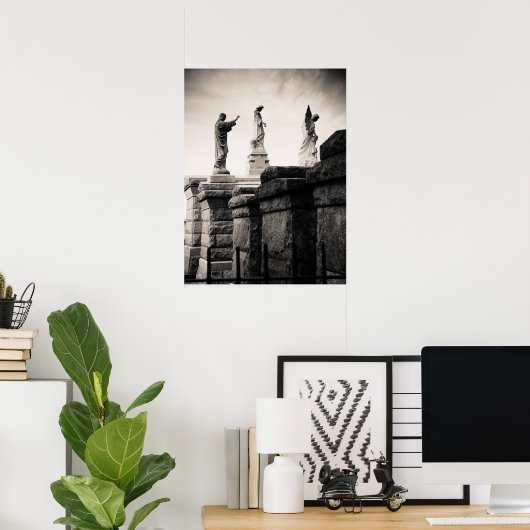 St. Louis Cemetery, New Orleans Poster (Thuiskantoor)