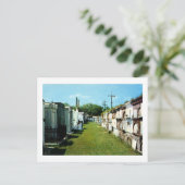 St. Louis Cemetery, Vintage New Orleans Briefkaart (Staand voorkant)