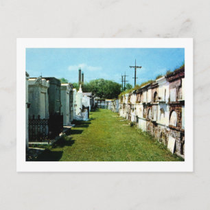St. Louis Cemetery, Vintage New Orleans Briefkaart