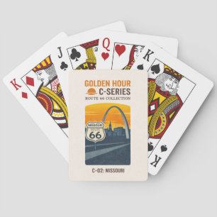 St. Louis Centennial Gateway Sunset Deck Pokerkaarten