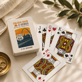 St. Louis Centennial Gateway Sunset Deck Pokerkaarten