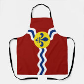 St. Louis City flag Apron Schort (Voorkant)