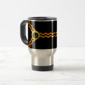 St. Louis City Halloween Flag Drinkware Reisbeker (Voorkant links)