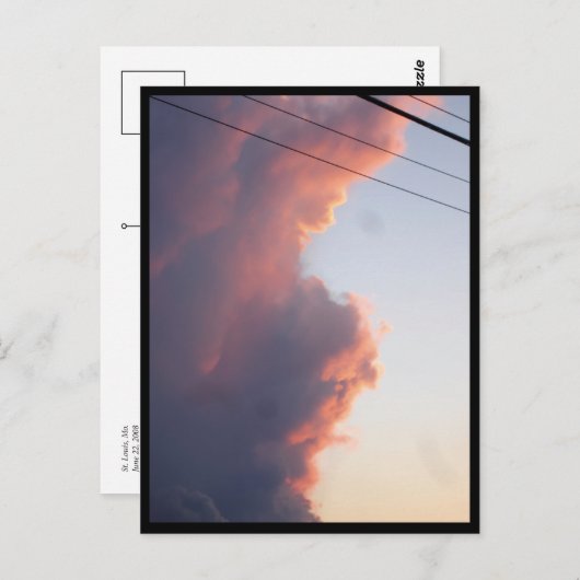 St. Louis Clouds Briefkaart (Voorkant / Achterkant)