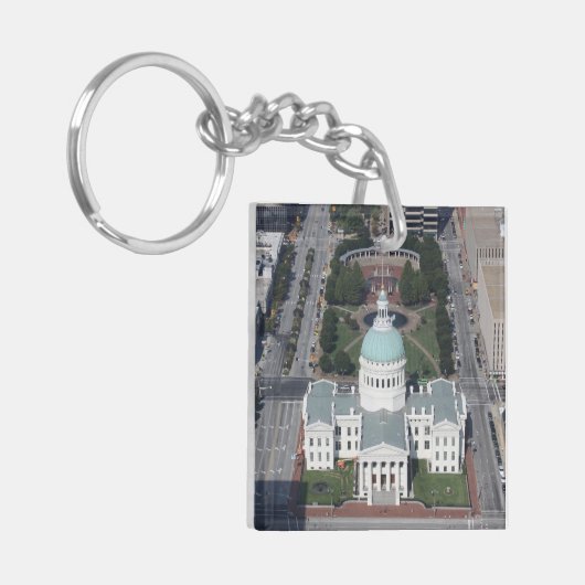 St. Louis Courthouse Sleutelhanger (Voorkant Links)