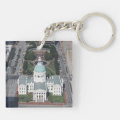 St. Louis Courthouse Sleutelhanger (Achterkant)
