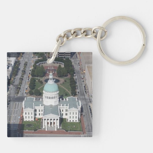 St. Louis Courthouse Sleutelhanger (Achterkant)