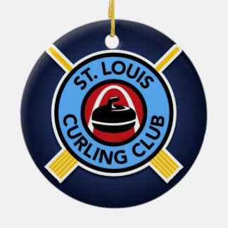 St. Louis Curling Club Keramisch Ornament