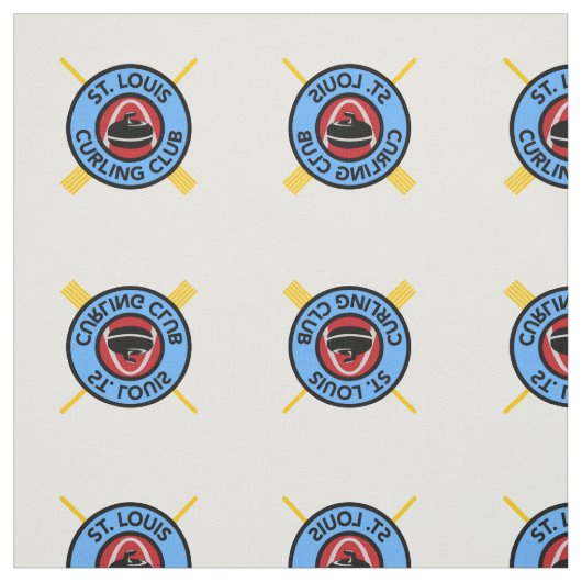 St. Louis Curling Club Stof (Swatch)