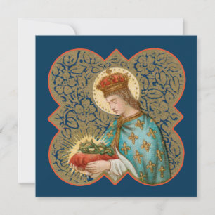St. Louis de Koning in een getande vierpas (BK 066