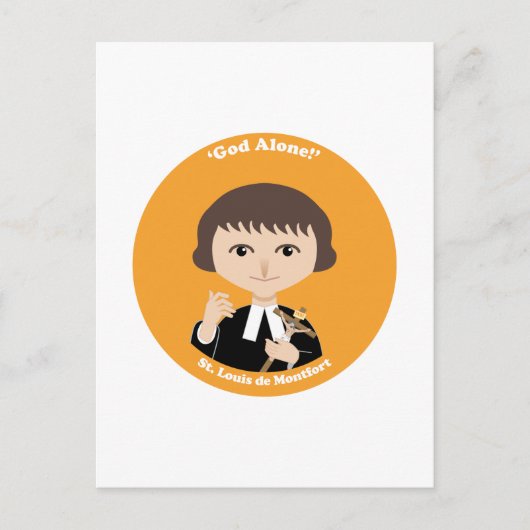 St. Louis de Montfort Briefkaart (Voorkant)