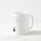 St. Louis De Montfort Quote Mok (Voorkant rechts)