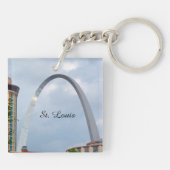 St. Louis dubbelzijdig Sleutelhanger (Achterkant)