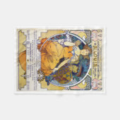 St. Louis Exhibition, Mucha Fleece Deken (Voorkant (Horizontaal))