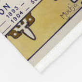 St. Louis Exhibition, Mucha Fleece Deken (Hoek)