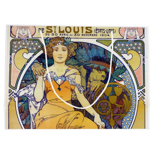 St. Louis Exhibition, Mucha Groot Cadeauzakje (Achterkant)